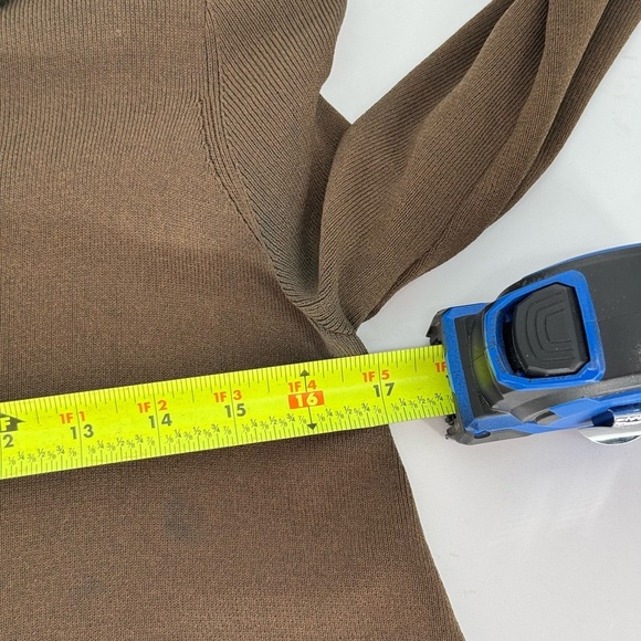 Zara Knit Beaded Scoop Neck Long Sleeve Blouse - Picture 7 of 11